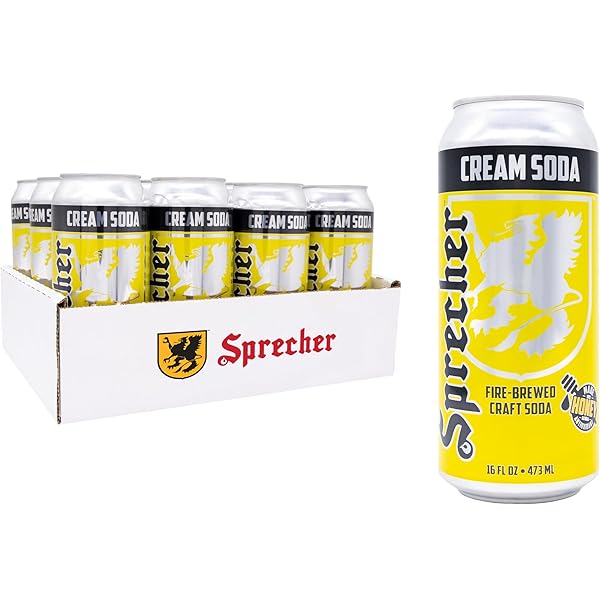 Amazon.com : Sprecher Cream Soda, Kosher, Gluten Free, 16 Fluid